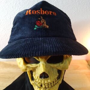 Deadstock Vintage Rosboro Sawmill Plywood Corduroy Snap Back Hat